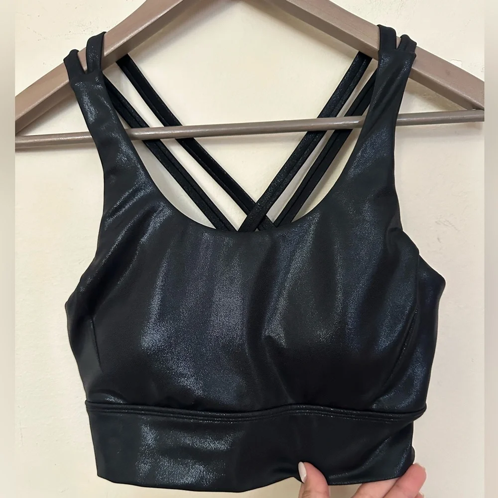 Buffbunny Rosa Sports Bra V2! Black - Picture 3 of 8